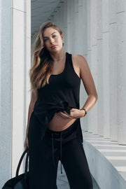 Maternity Travel Pants (Black) 1