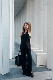 Maternity Travel Pants (Black) 11