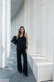 Maternity Travel Pants (Black) 3