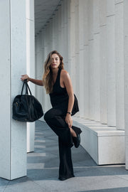 Maternity Travel Pants (Black) 5