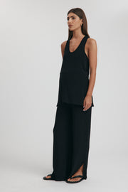 Maternity Travel Pants (Black) 6