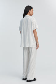 Maternity Vacation Shirt (Stripe) 10