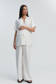 Maternity Vacation Shirt (Stripe) 5