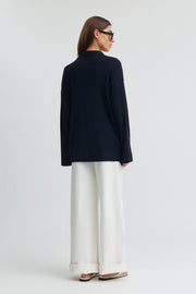Maternity White Denim Jeans (Off White) 6
