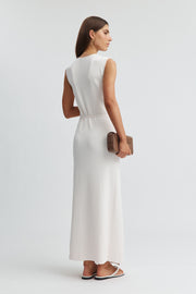 Maternity Wrap Dress (Petal) 6