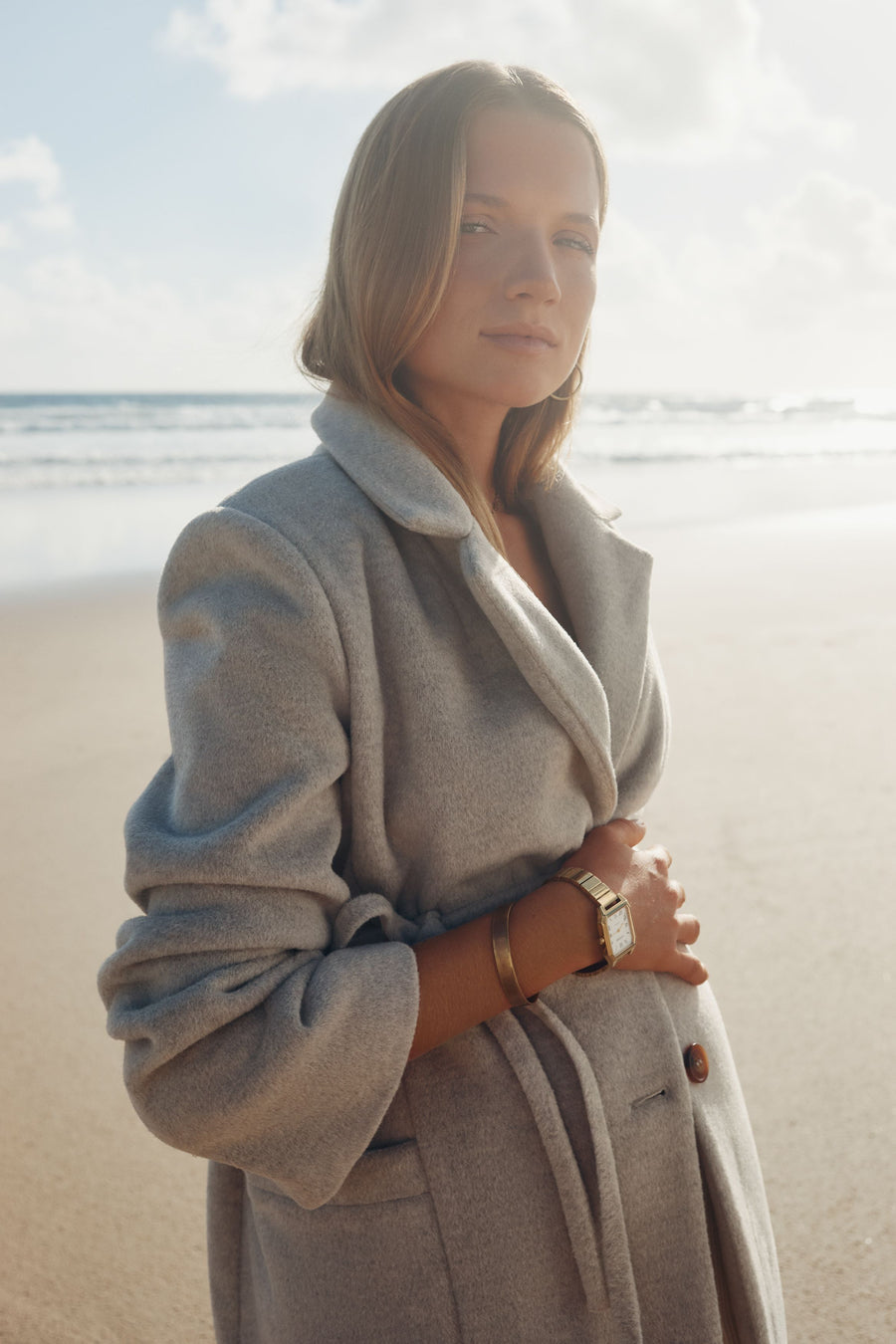 Natural Maternity Blazer Coat 10