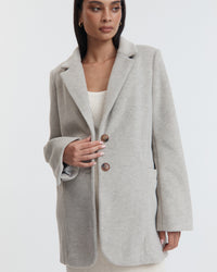 Natural Maternity Blazer Coat 13
