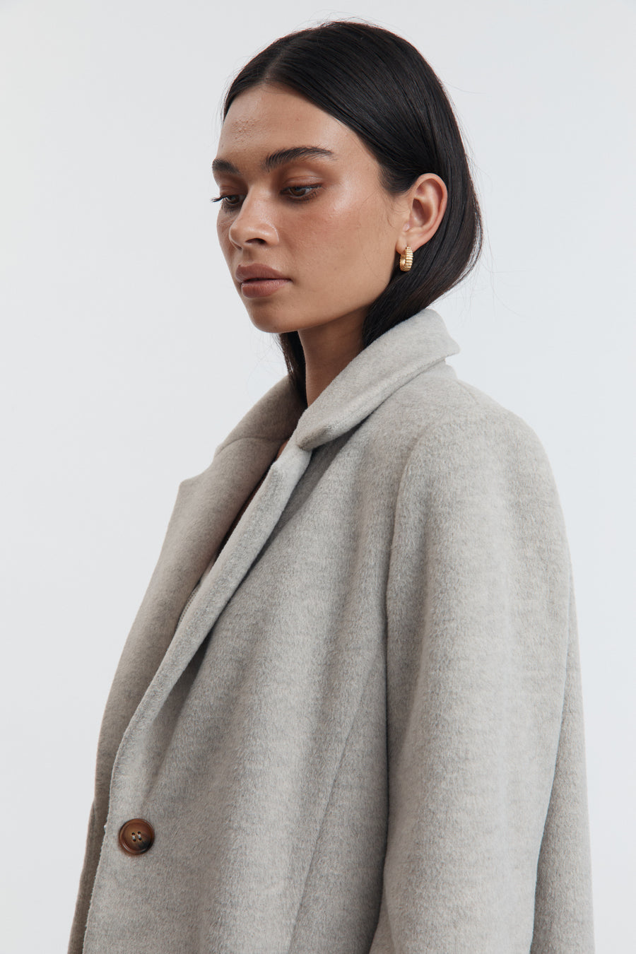 Natural Maternity Blazer Coat 3