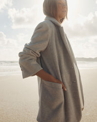 Natural Maternity Blazer Coat 4