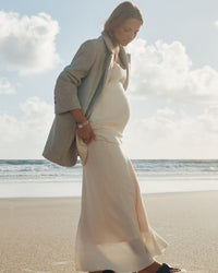 Natural Maternity Blazer Coat 6