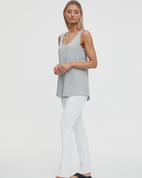 Maternity Rib Tank (Grey Marle) 11