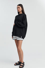 Nursing Sweater (Black) 1