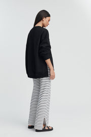 Nursing Sweater (Black) 7