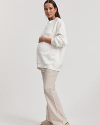 Nursing Sweater (White) 13