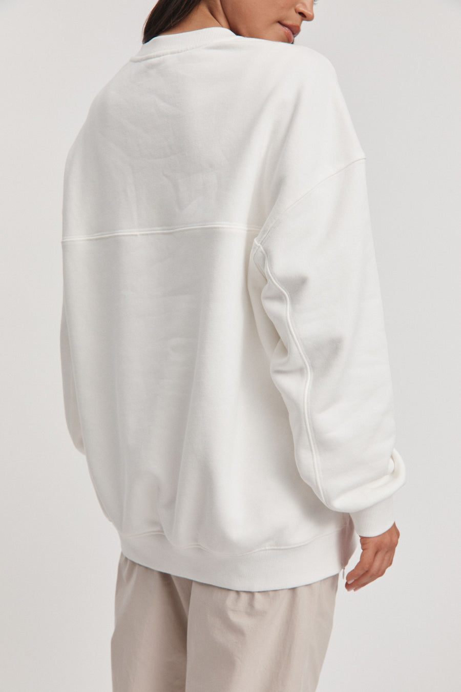 Nursing Sweater (White) 14