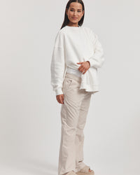 Nursing Sweater (White) 15