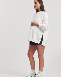 Nursing Sweater (White) 7