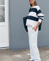 Organic Cotton Maternity Lounge Pant (Powder) 6