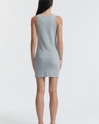 Organic Cotton Maternity Sleep Dress (Grey Marle) 10
