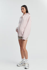 Pink Designer Maternity Hoodie 6