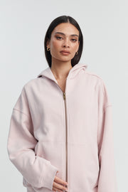 Pink Designer Maternity Hoodie 7