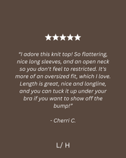 Poppy Cotton Knit Tee (Off White) - LÉGOE HERITAGE