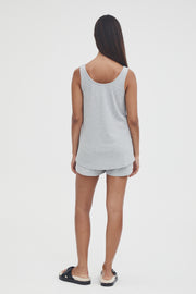 Maternity Rib Tank (Grey Marle) 9