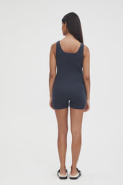 Maternity Sports Romper (Shadow) 8