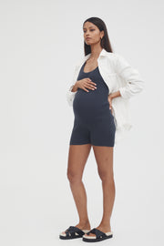 Maternity Sports Romper (Shadow) 5