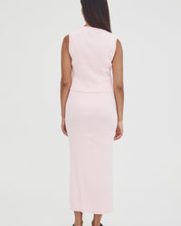 Ribbed Maternity Crop (Pink) 8