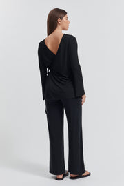The Best Maternity Work Pant (Black) 10