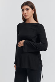 The Best Maternity Work Pant (Black) 5
