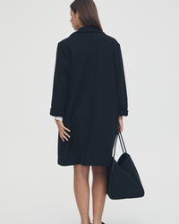 Black Maternity Coat 12