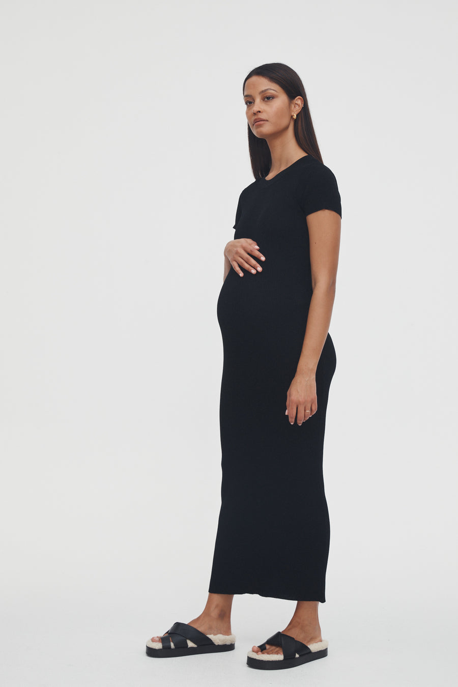 Stylish Babyshower Dress (Black) 4