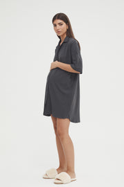 Black Maternity Nightie 3