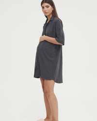 Black Maternity Nightie 3