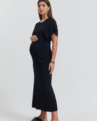Stylish Babyshower Dress (Black) 4