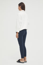 Stretchy Maternity Joggers (Navy) 6