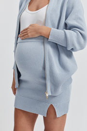 Stylish Maternity Skirt (Cornflower) 3