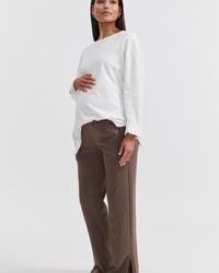 Stylish Maternity Jogger (Chocolate) 6