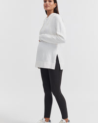 Maternity & Nursing Hoodie (White) 7