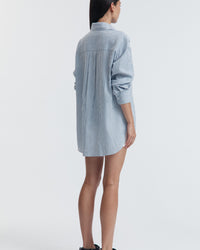 Soft 100% Cotton Maternity Stripe Shirt 11