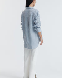 Soft 100% Cotton Maternity Stripe Shirt 13