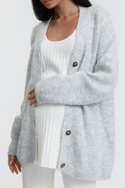 Soft Maternity Knit Tank (Ivory) 7