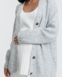 Soft Maternity Knit Tank (Ivory) 7