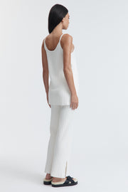 Soft Maternity Knit Tank (Ivory) 9