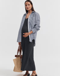 Stylish Baby Shower Dress (Charcoal) 8