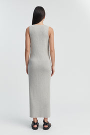 Stylish Baby Shower Dress (Grey Marle) 15