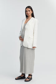 Stylish Baby Shower Dress (Grey Marle) 3
