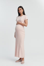Stylish Designer Maternity Dress (Peony) 3